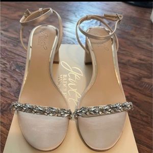 Jewel Badgley Mischka Danni Wedding or Formal Shoe